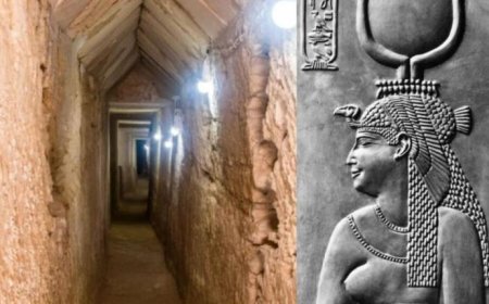 Il tunnel che porta a Cleopatra