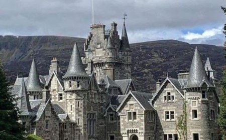 Ardverikie Estate, una splendida casa baronale del XIX secolo, situata sugli altopiani vicino al Loch Laggan