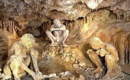 La grotta di Teopetra, situata in Tessaglia, Grecia, contiene prove di abitazione umana risalenti a 130.000 anni (Grecia)