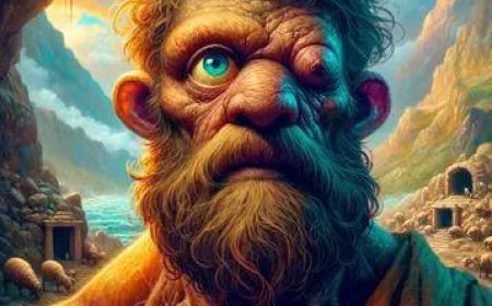 Racconto leggendario di Polifemo nella mitologia greca