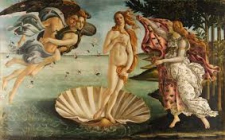 Come naque la Dea Afrodite, figlia di Zeus ?