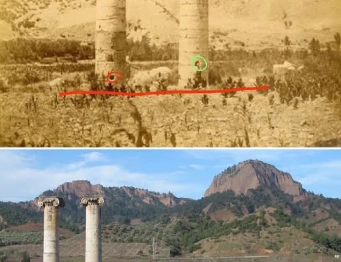 Il Tempio di Artemide a Sardi, prima e dopo gli scavi