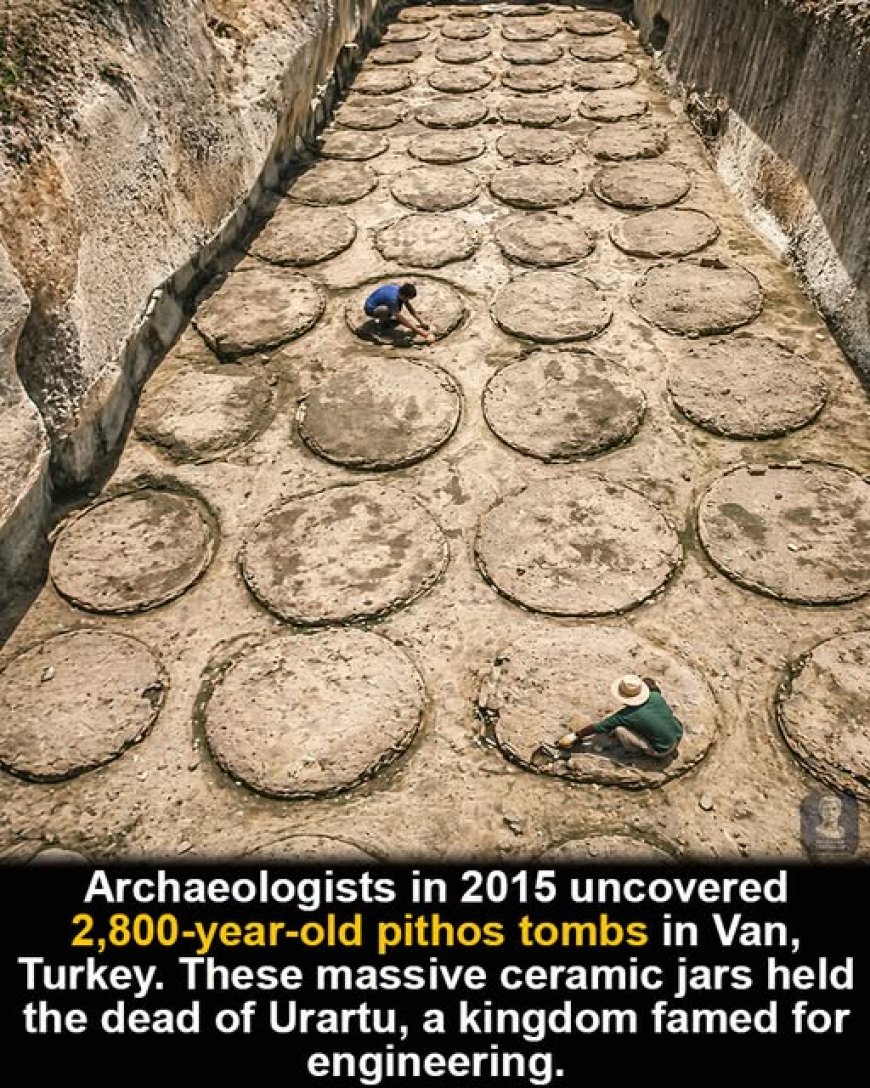 Gli archeologi di Van, nella Turchia orientale, hanno portato alla luce tombe a pithos risalenti a 2.800 anni fa